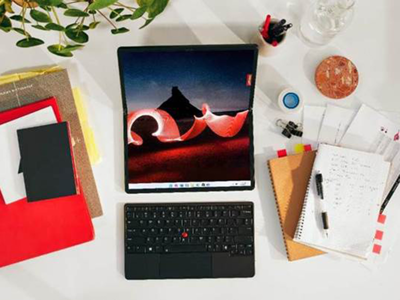 اختبر المستقبل مع الجيل القادم من جهاز ThinkPad X1Fold مقاس 16 بوصة من لينوفو